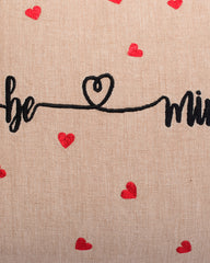 Be Mine Canvas Pouch