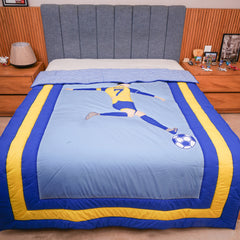 Ronaldo Blue Quilt