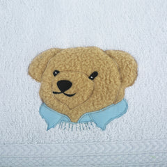 RL Bear Blue Hand Towel
