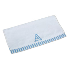 Alphabet Blue Face Towel