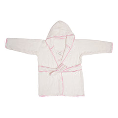 Pink Baby Shark Bath Robe