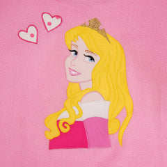 Princess Light Pink Fleece Night Suit