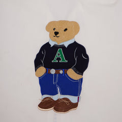 RL Bear Blue Cotton Night Suit