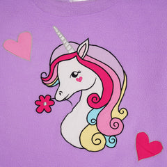 Rainbow Unicorn Fleece Night Suit