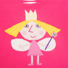 Holly Pink Fleece Night Suit