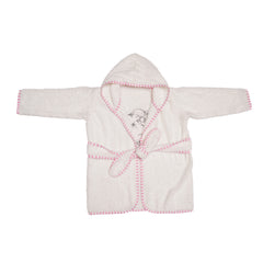 Pink Elephant Bath Robe
