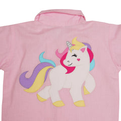 Unicorn Cotton Night Suit