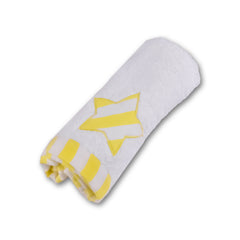 Yellow Star Face Towel