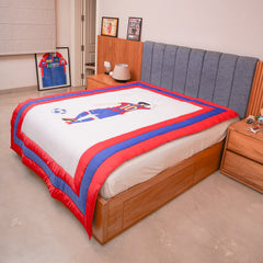 Messi White Quilt