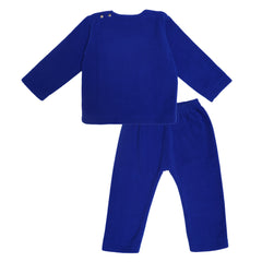 Red Car Fleece Night Suit