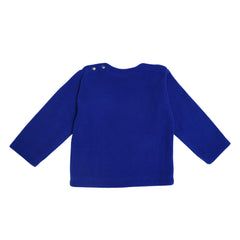 Dinosaur Blue Fleece Night Suit