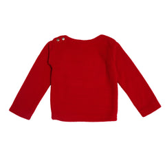 Balls Red Fleece Night Suit