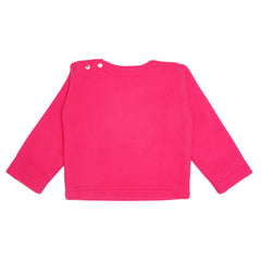 Minnie Dark Pink Fleece Night Suit