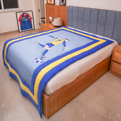 Ronaldo Blue Quilt
