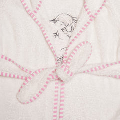 Pink Elephant Bath Robe
