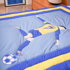 Ronaldo Blue Quilt