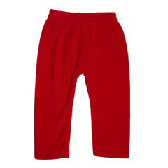 Balls Red Fleece Night Suit