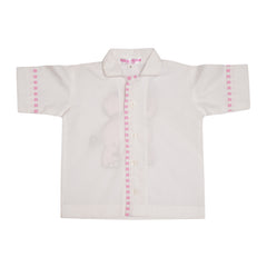 Pink Elephant Cotton Night Suit