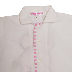 Pink Elephant Cotton Night Suit