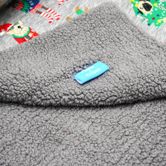 Grey Sherpa Blanket