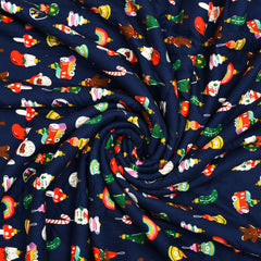 Dark Blue Sherpa Blanket