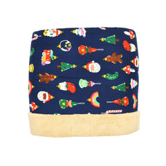 Dark Blue Sherpa Blanket