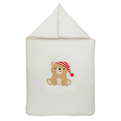 Beige Bear Sleeping Bag