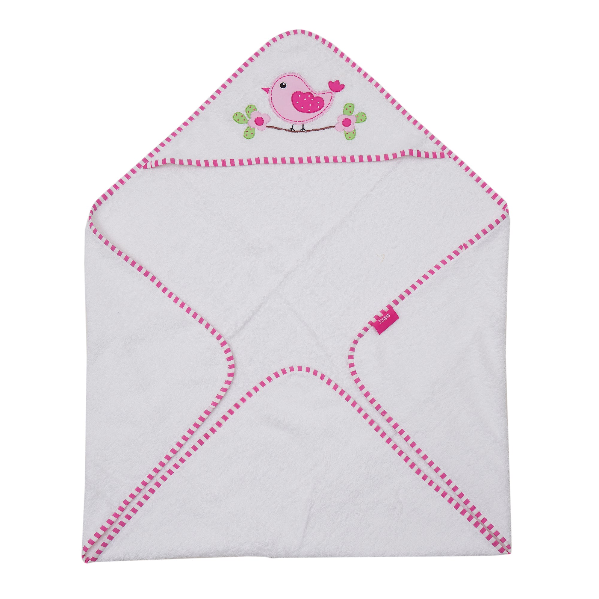 Birds Infant Hooded Towel