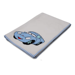 Blue Car Fleece Blanket