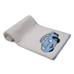 Blue Car Fleece Blanket