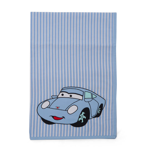 Blue Car Cotton Wrap Sheet