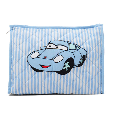 Blue Car Travel Pouch