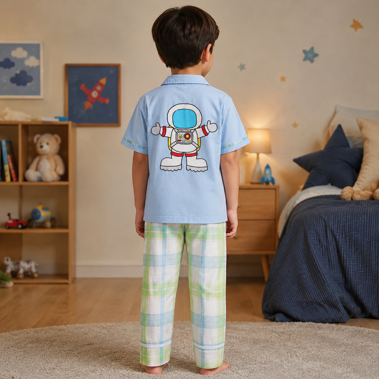 Astronaut Cotton Night Suit