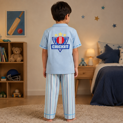 Cricket Cotton Night Suit