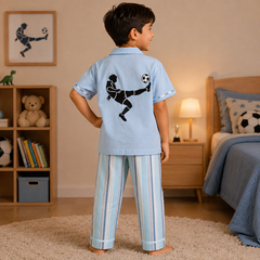 Football Cotton Night Suit