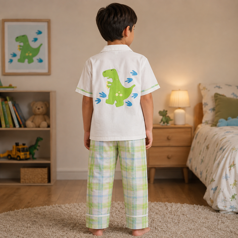 Dinosaur Cotton Night Suit
