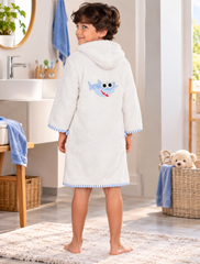 Baby Blue Shark Bath Robe