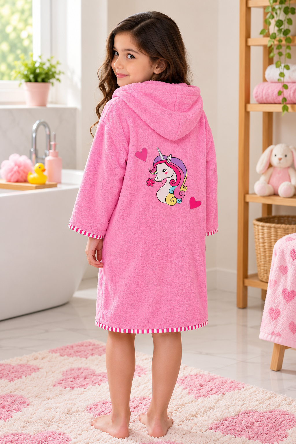 Rainbow Unicorn Bath Robe