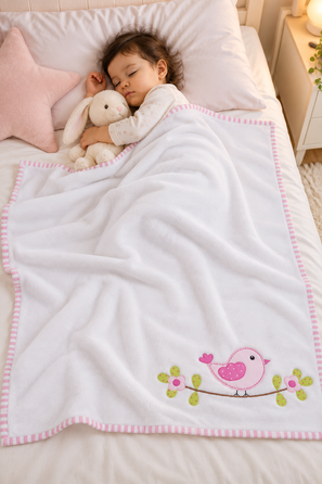 Bird Fleece Blanket