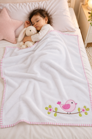 Bird Fleece Blanket
