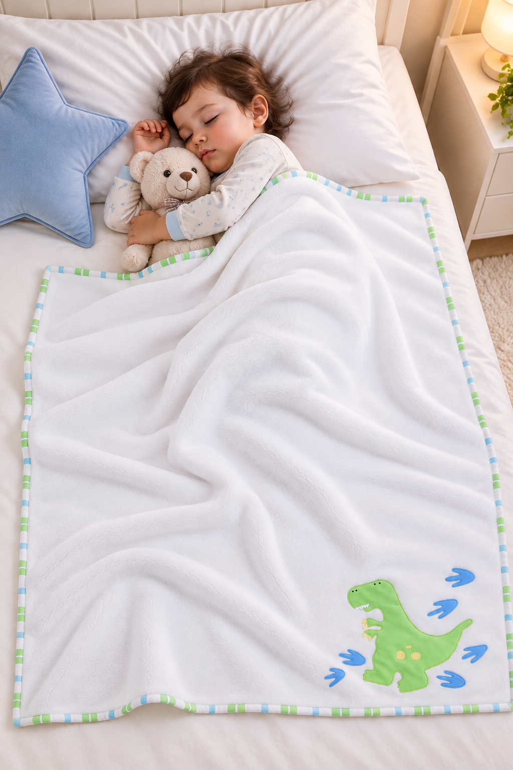 Dinosaur Fleece Blanket