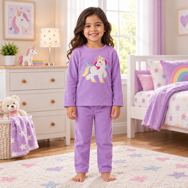 Unicorn Fleece Night Suit