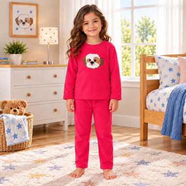 Shih Tzu Fleece Night Suit