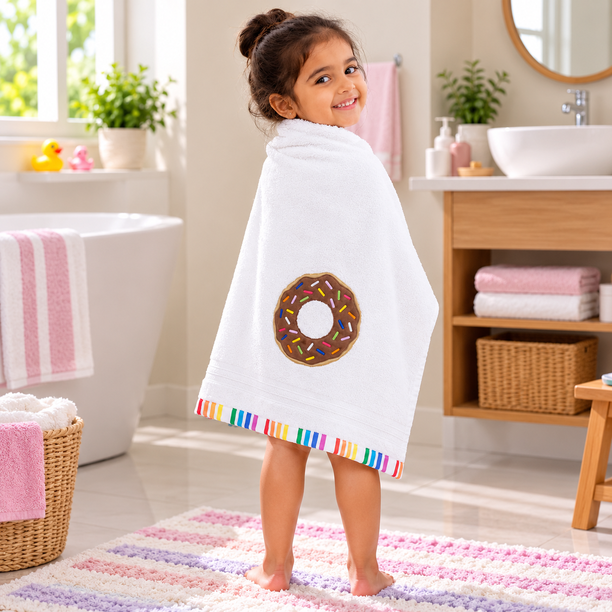 Donut Bath Towel