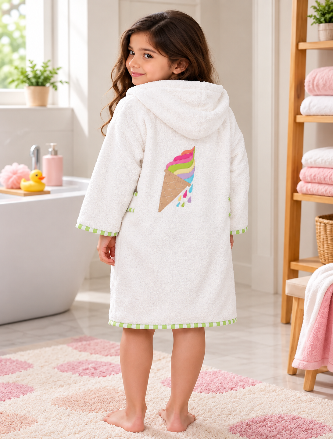 Ice Cream Bath Robe