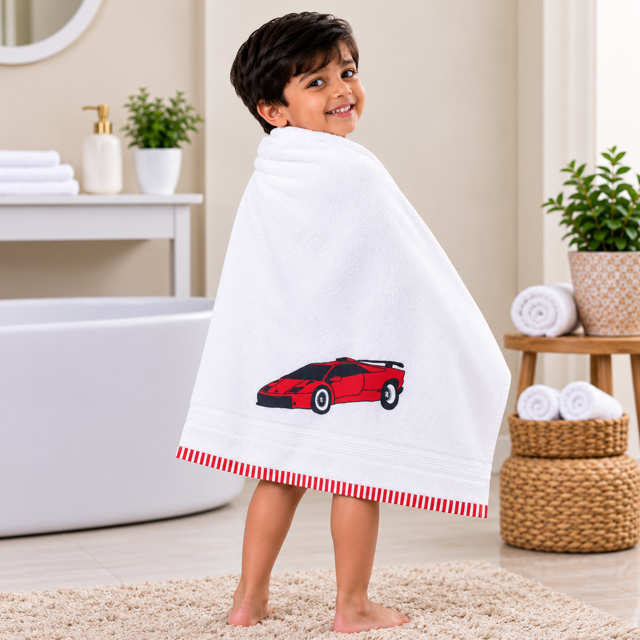 Ferrari Bath Towel