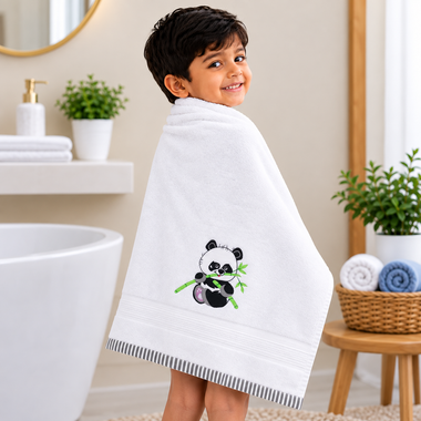 Panda Bath Towel