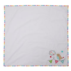 Cloud Bird Cotton Wrap Sheet