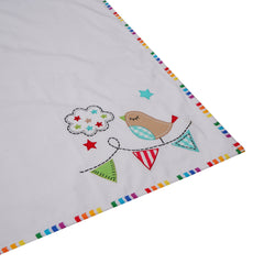 Cloud Bird Cotton Wrap Sheet