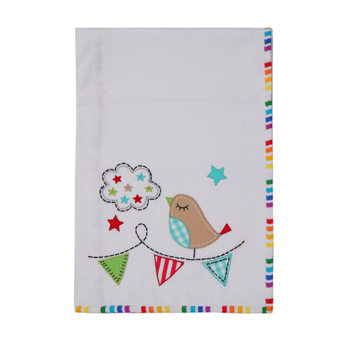 Cloud Bird Cotton Wrap Sheet